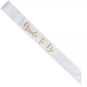 Studio His & Hers 'Bride To Be' Satin Sash